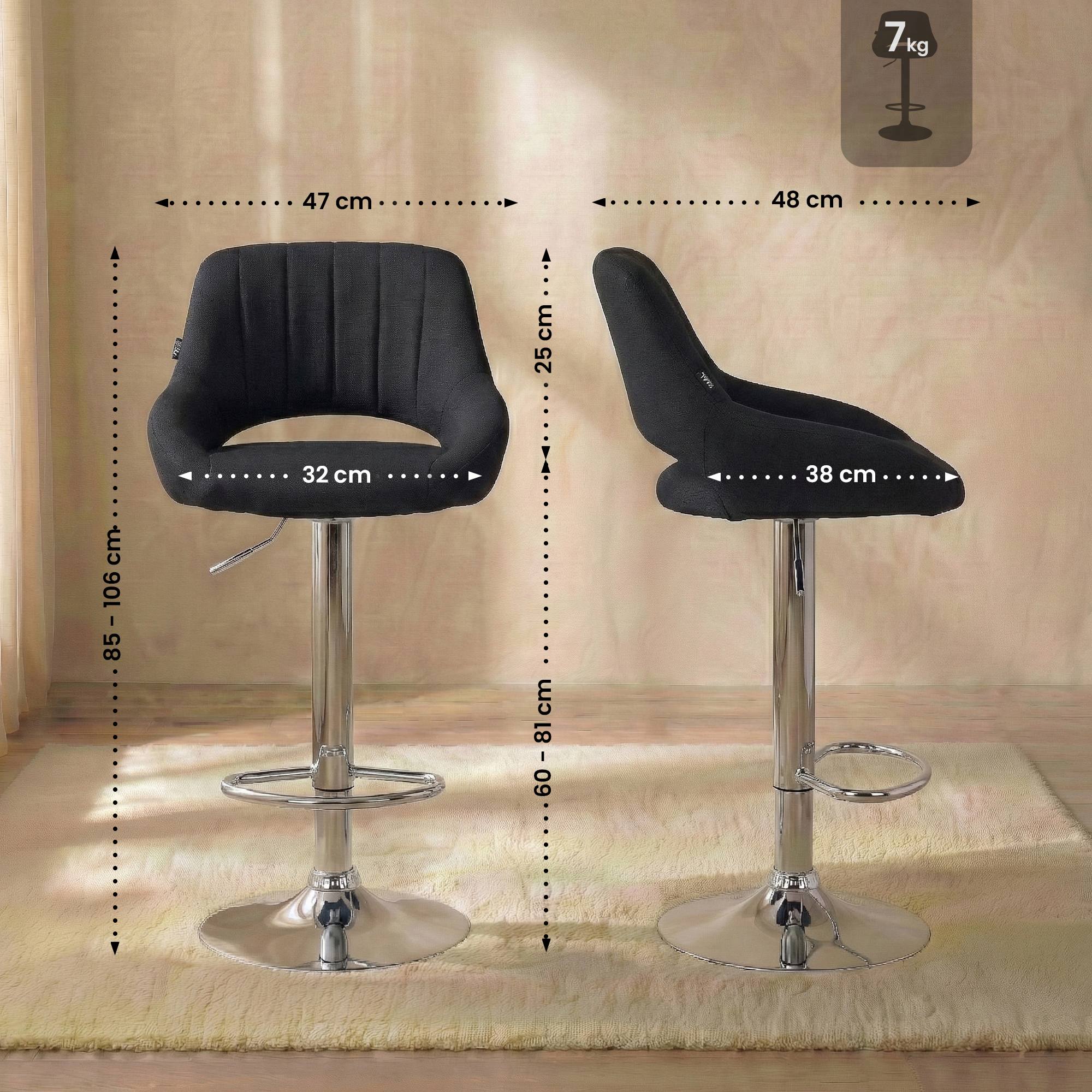 Barhocker Milet Stoff