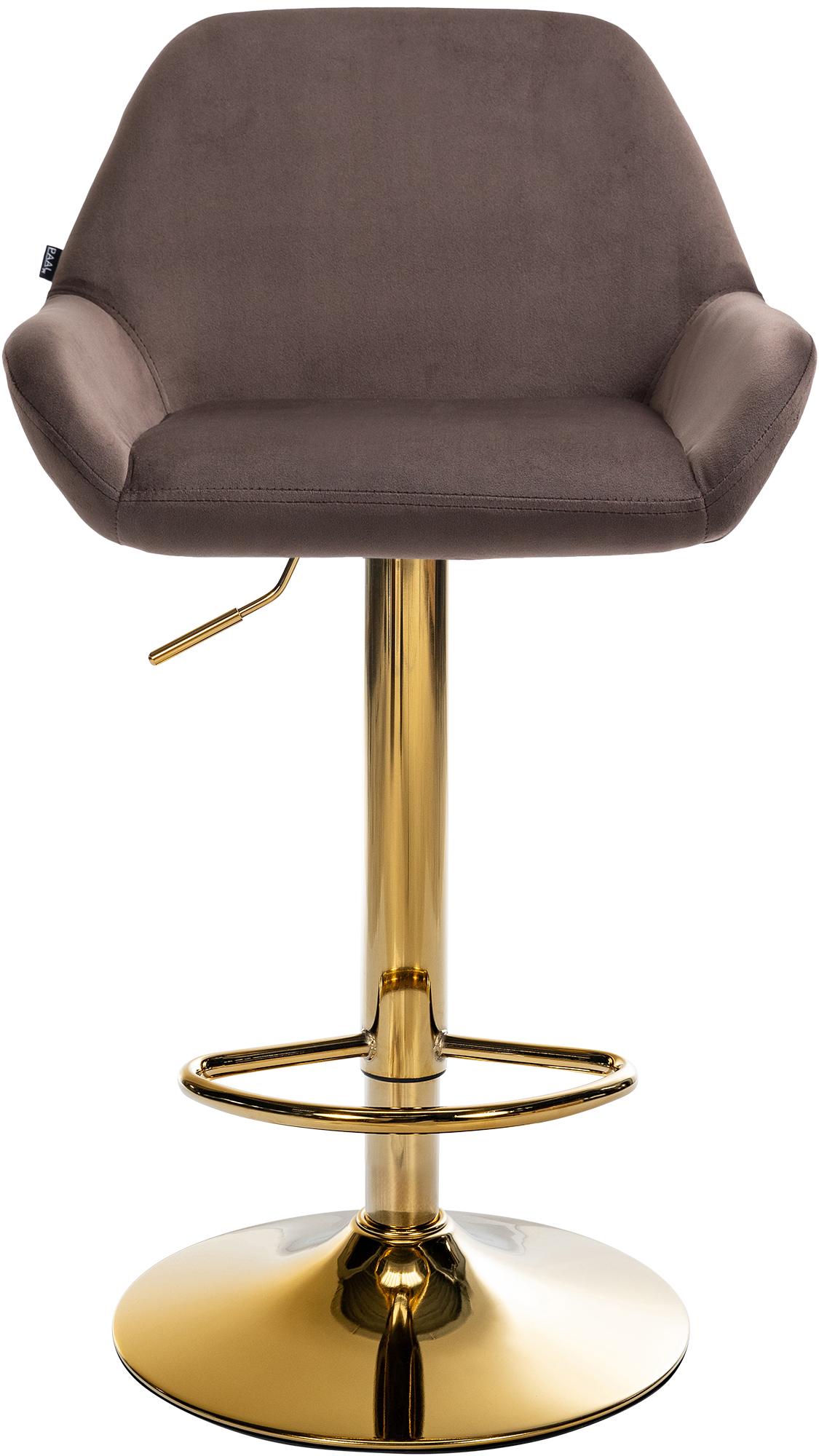 Barhocker Braga Gold Samt