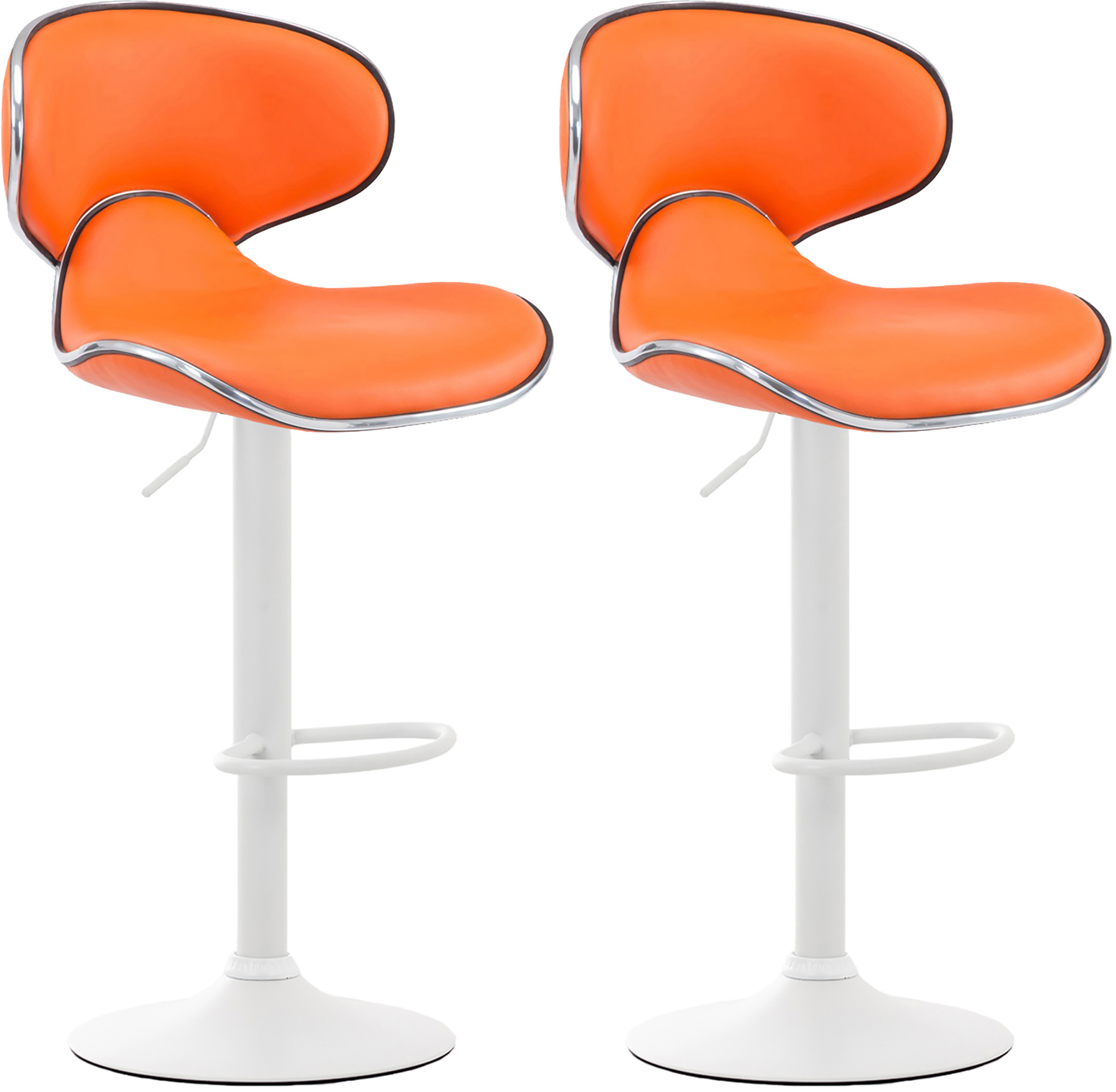 2er Set Barhocker Las Vegas Kunstleder