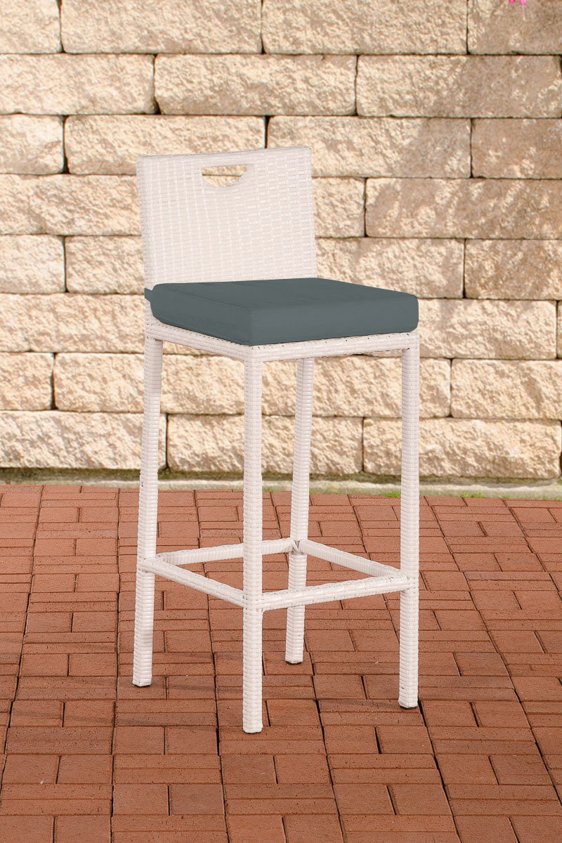 Polyrattan Garten Barhocker Mari