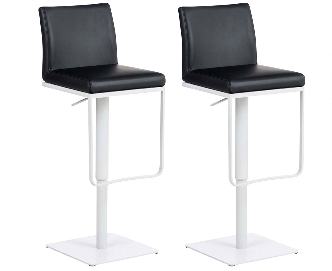 2er Set Barhocker Panama Kunstlederbezug