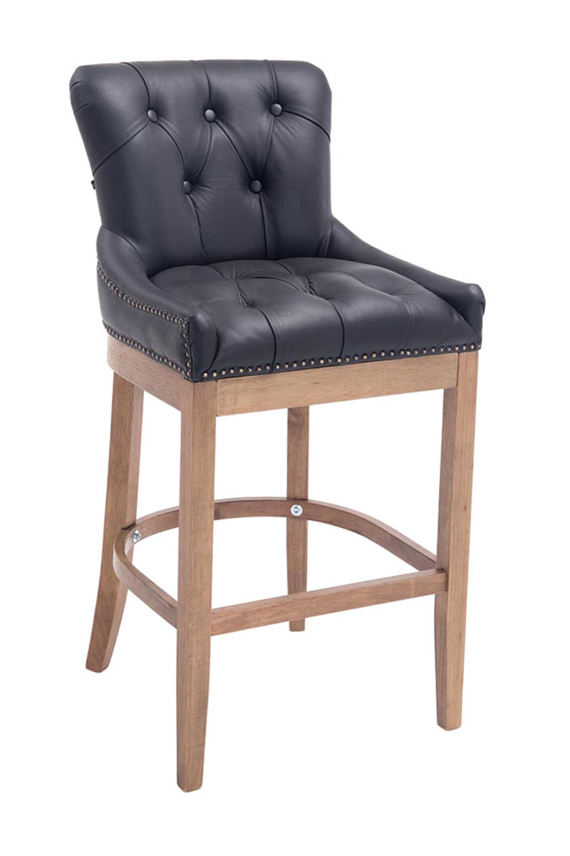 2er Set Barhocker Lakewood Echtleder