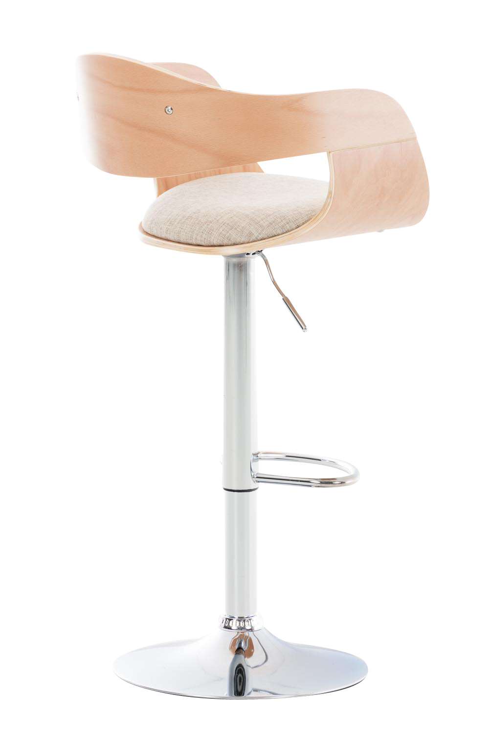 2er Set Barhocker Kingston Stoff