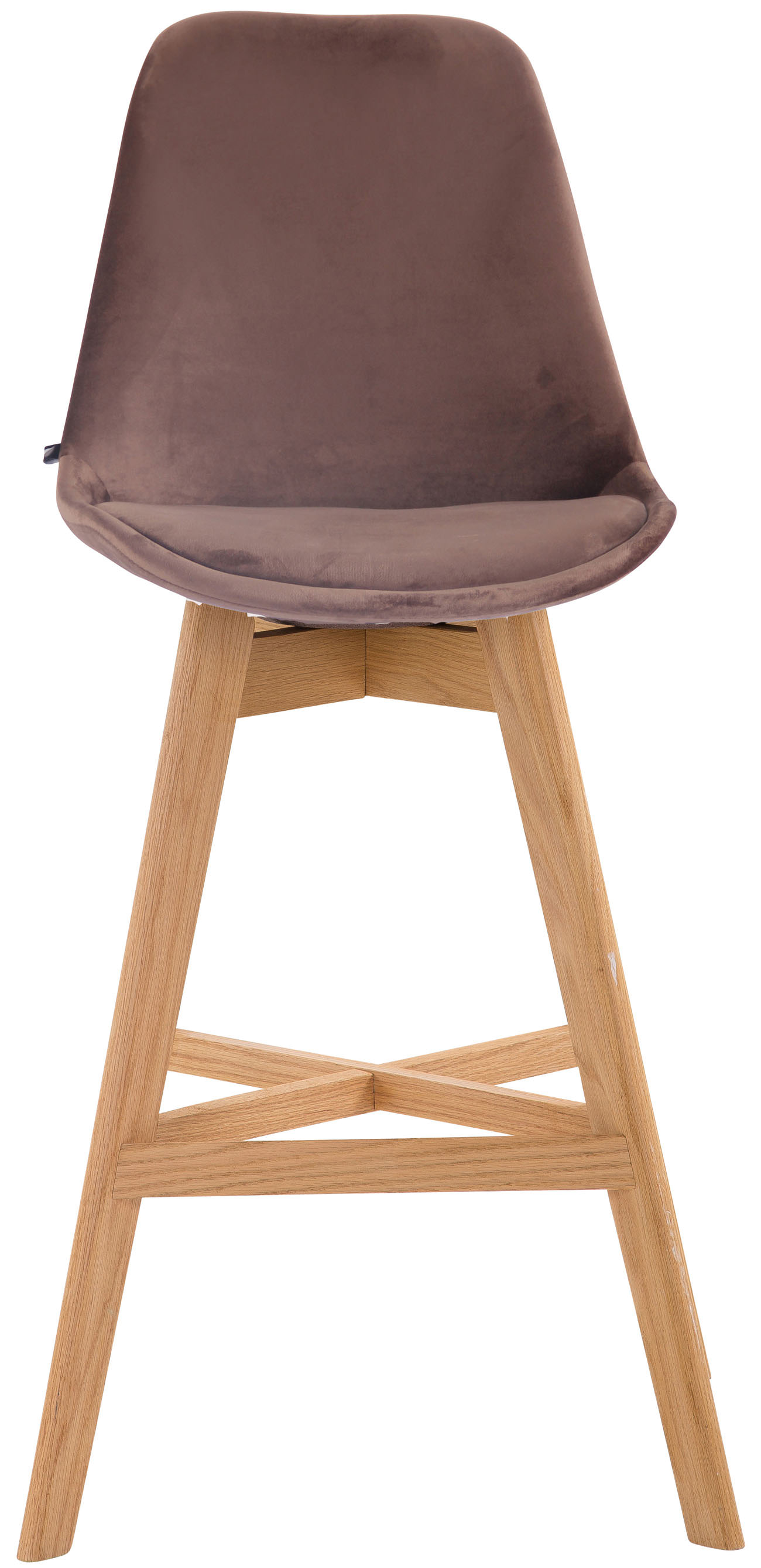 2er Set Barhocker Cannes Samt