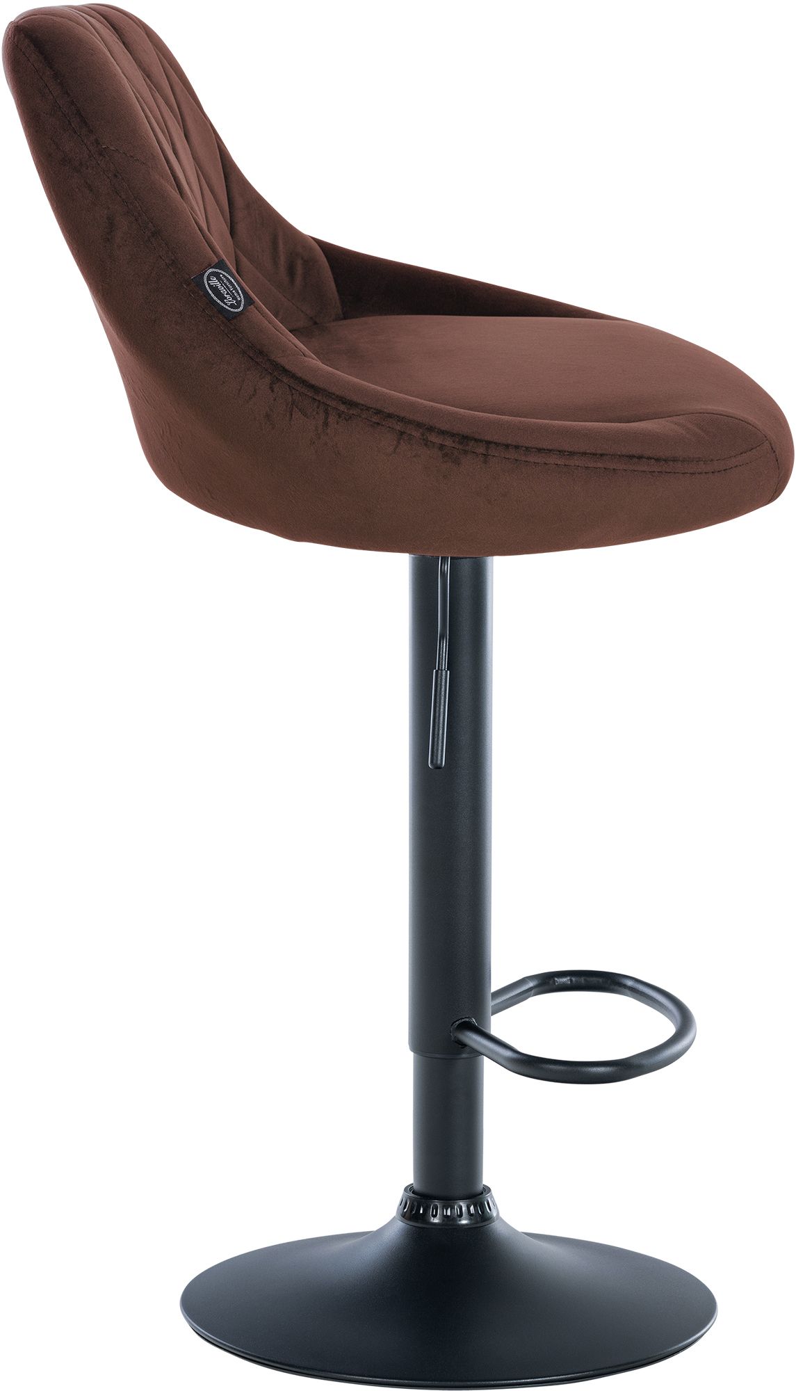 2er Set Barhocker Lazio Samt