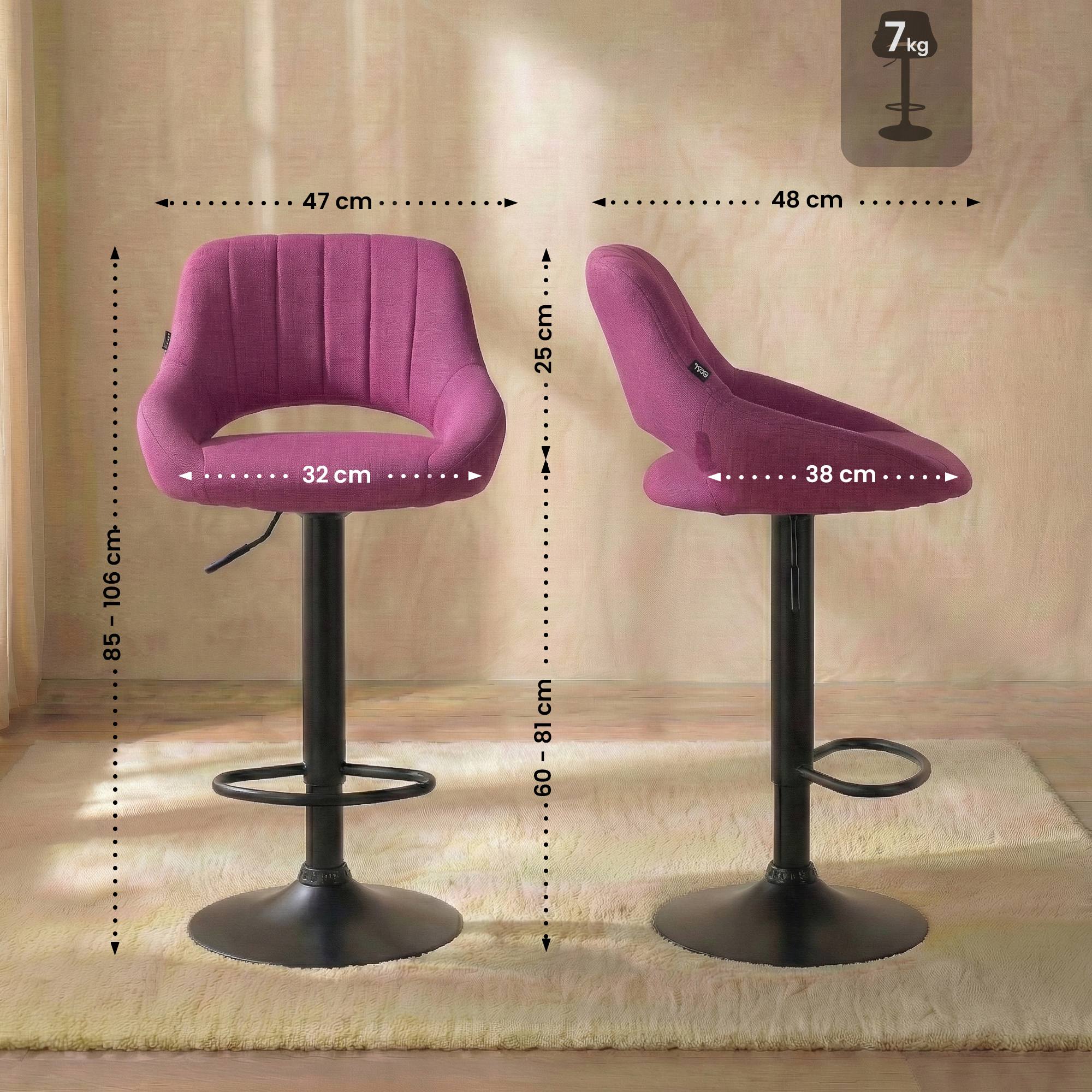 Barhocker Milet Stoff