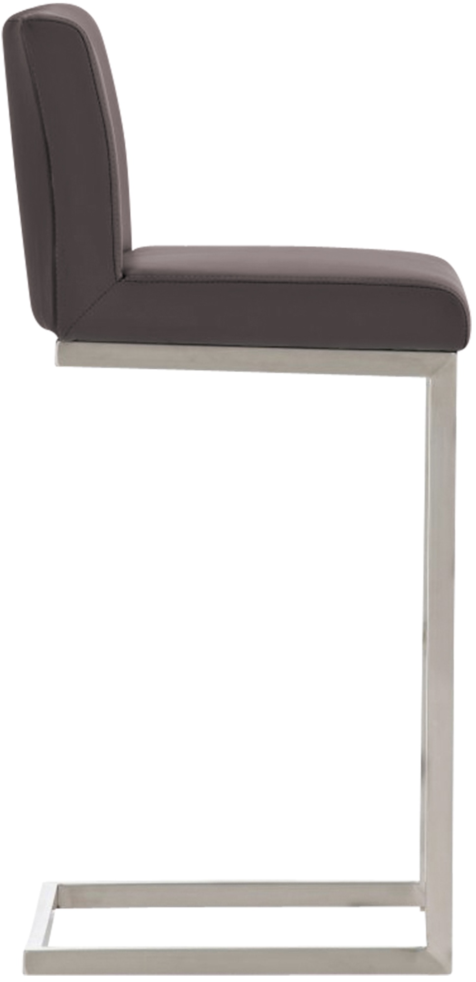 2er Set Barhocker Paros Kunstlederbezug