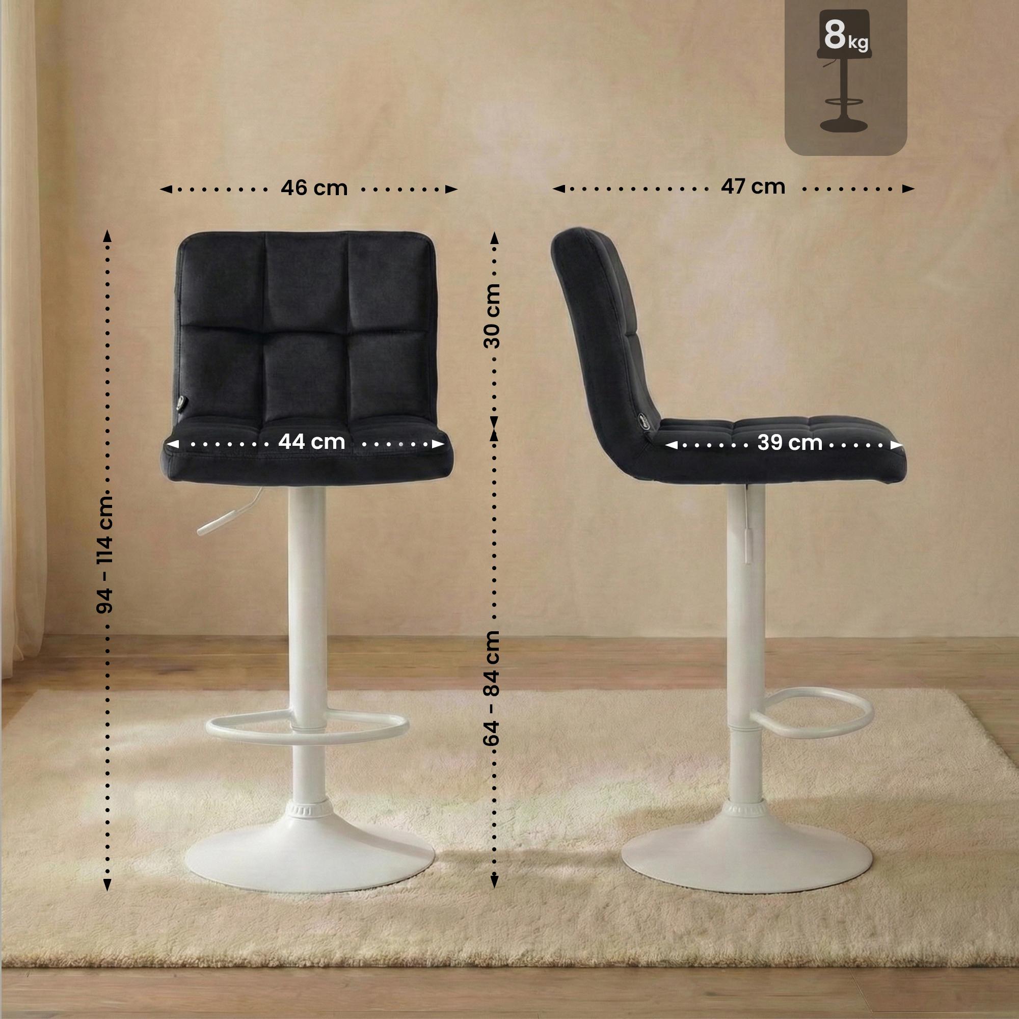 Barhocker Peru Samt