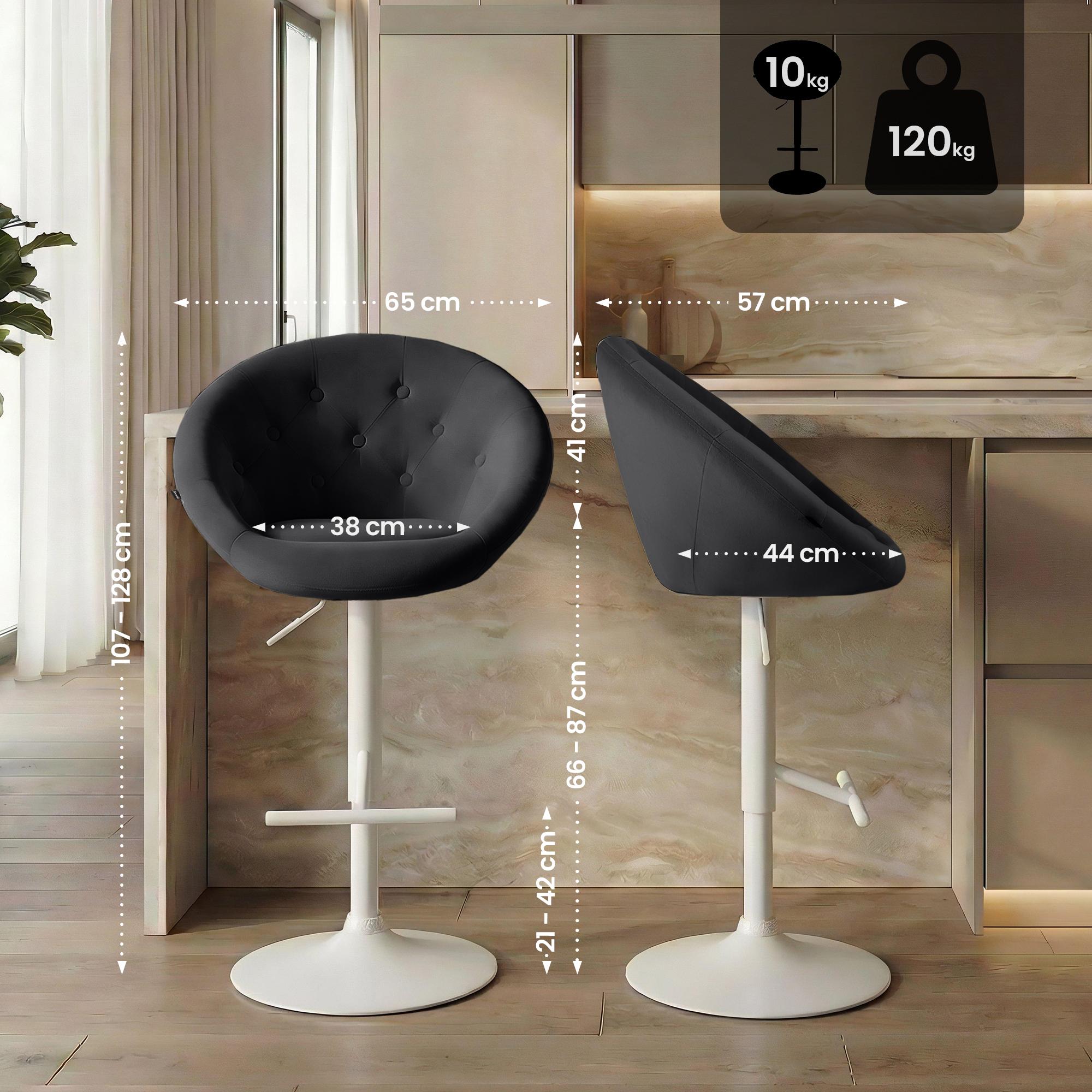 Barhocker London Samt