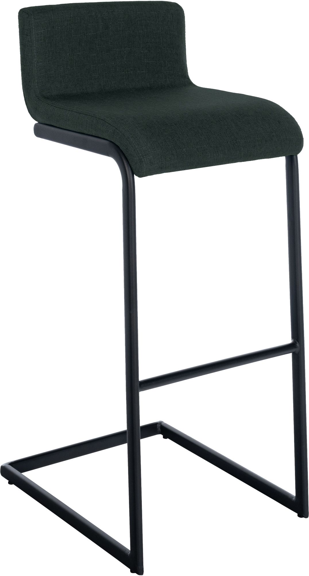 2er Set Barhocker Newport schwarzes Metallgestell
