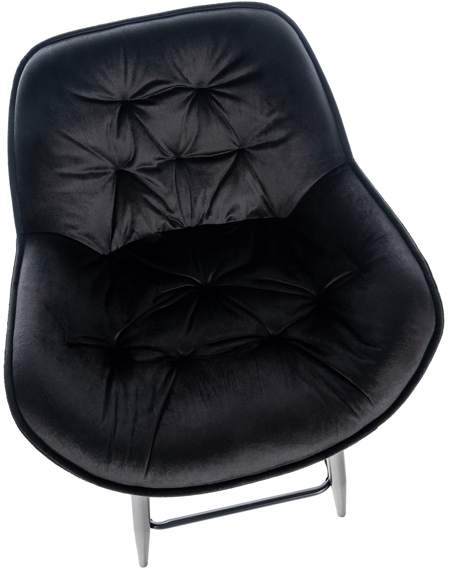 Barhocker Gibson Samt Sitzhöhe 76 cm