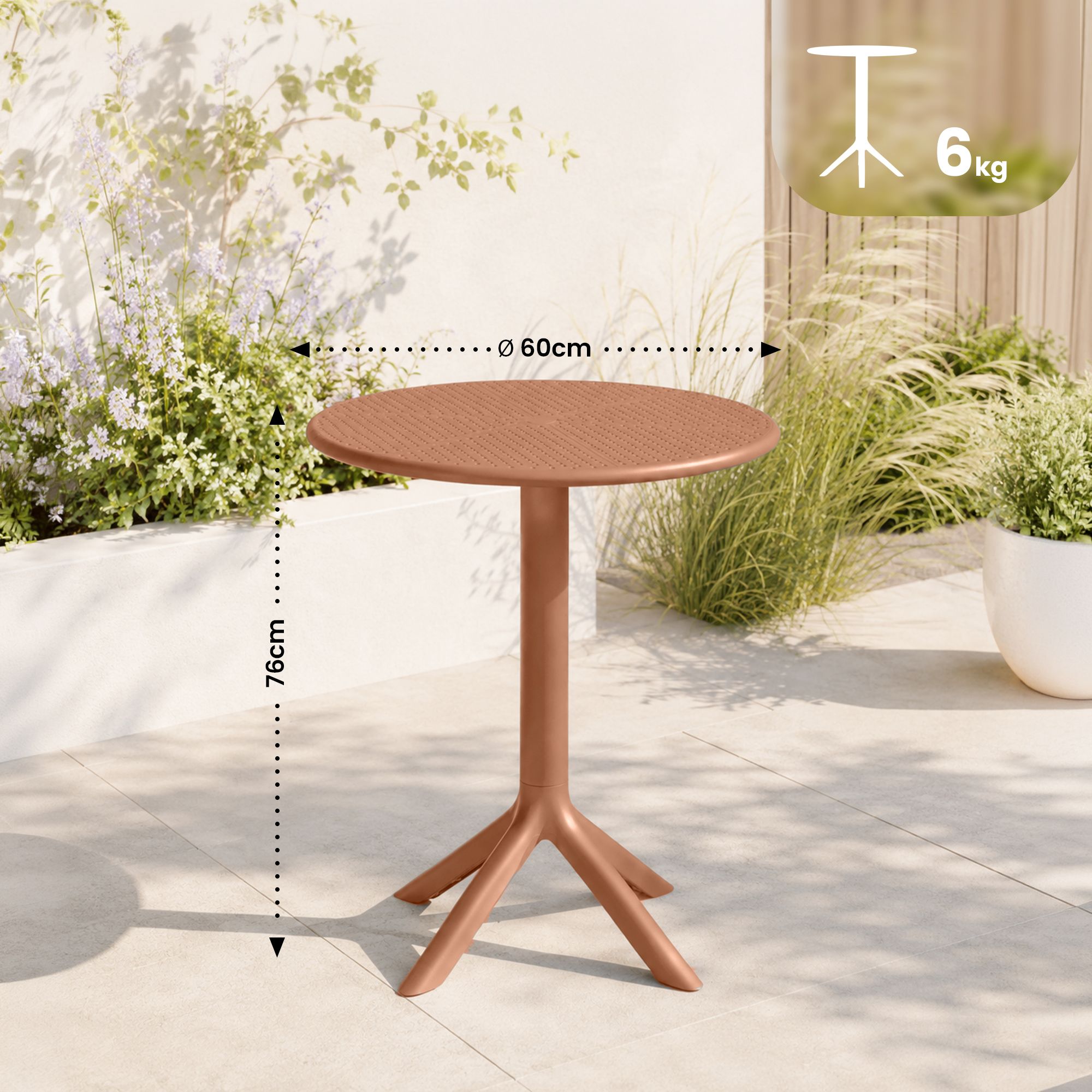 Tisch Lacota rund 60 cm