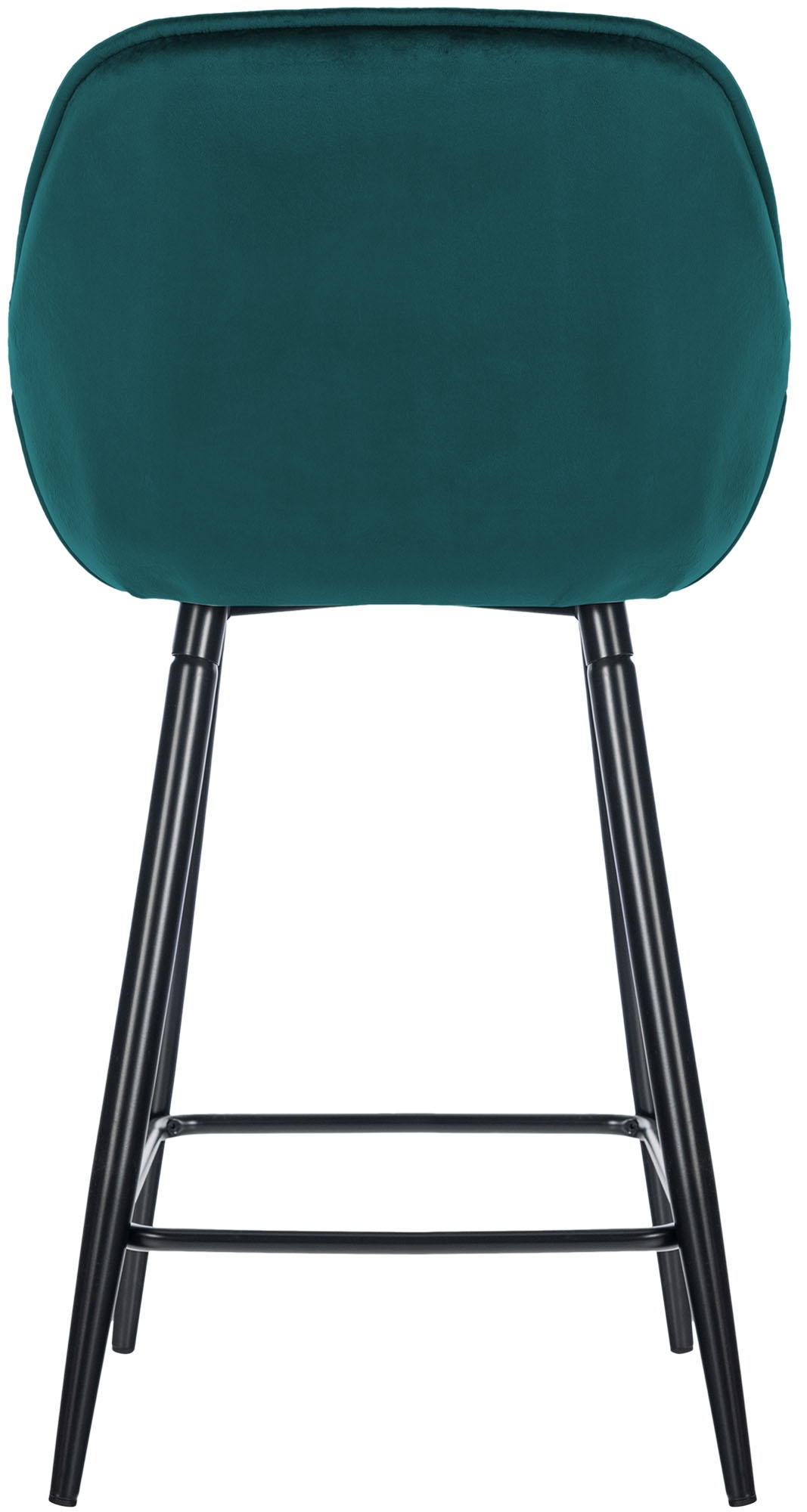 2er Set Barhocker Gibson Samt Sitzhöhe 76 cm