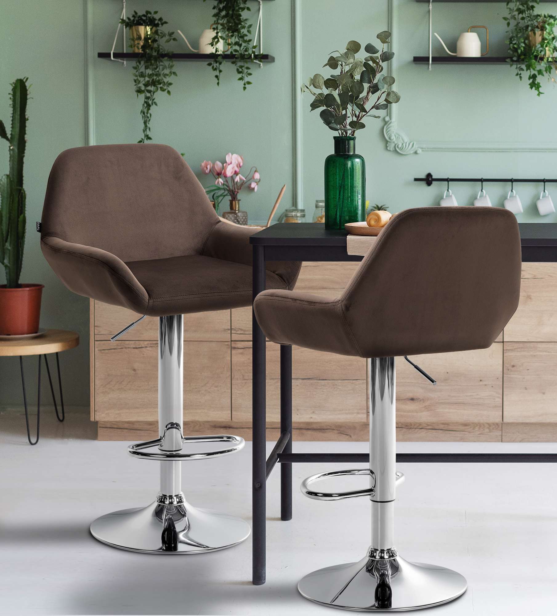 Barhocker Braga Samt