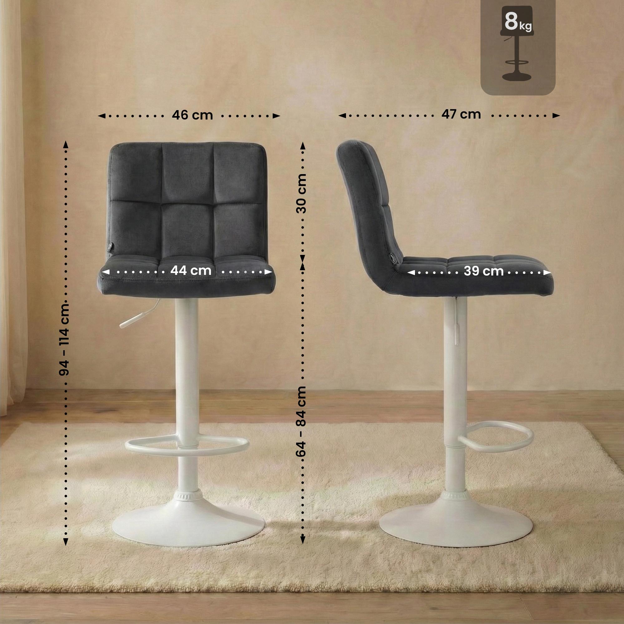 Barhocker Peru Samt