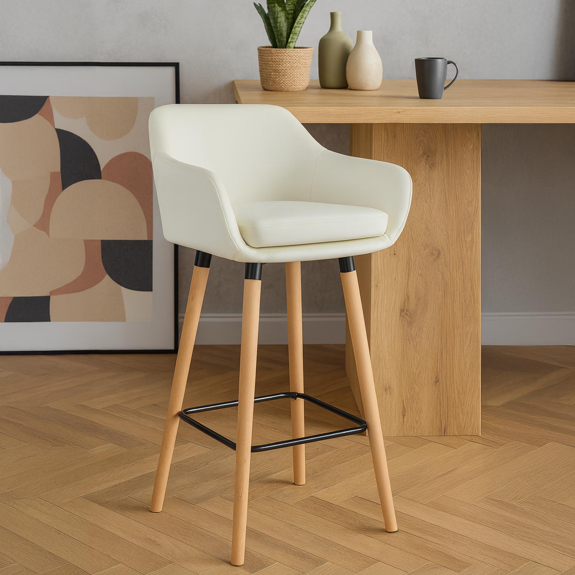 2er Set Barhocker Grant Kunstleder