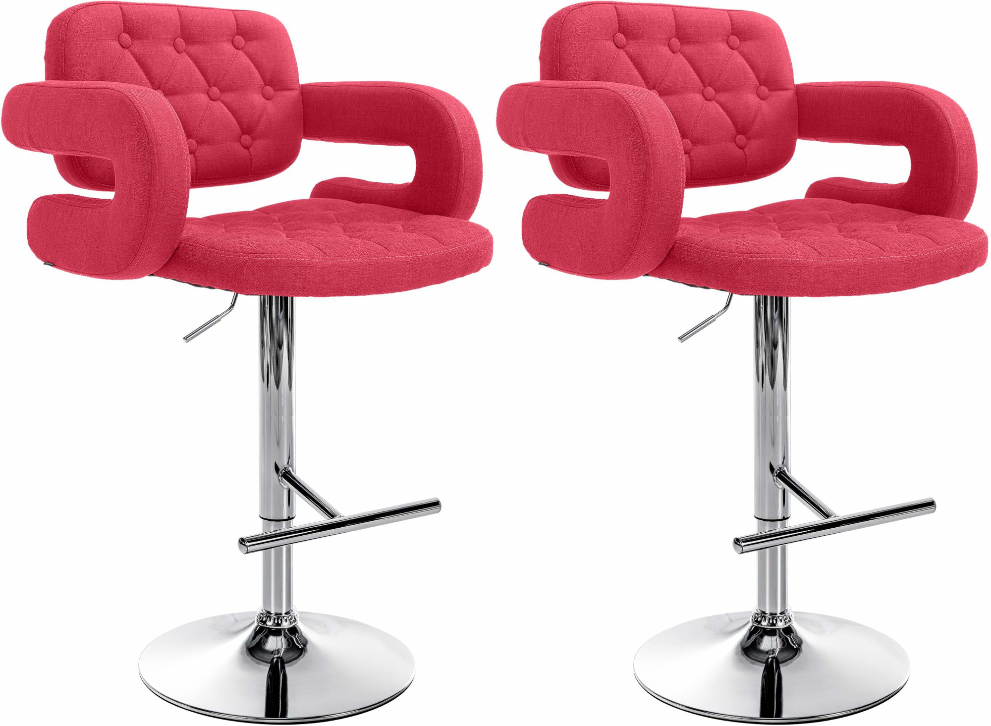2er Set Barhocker Dublin Stoff