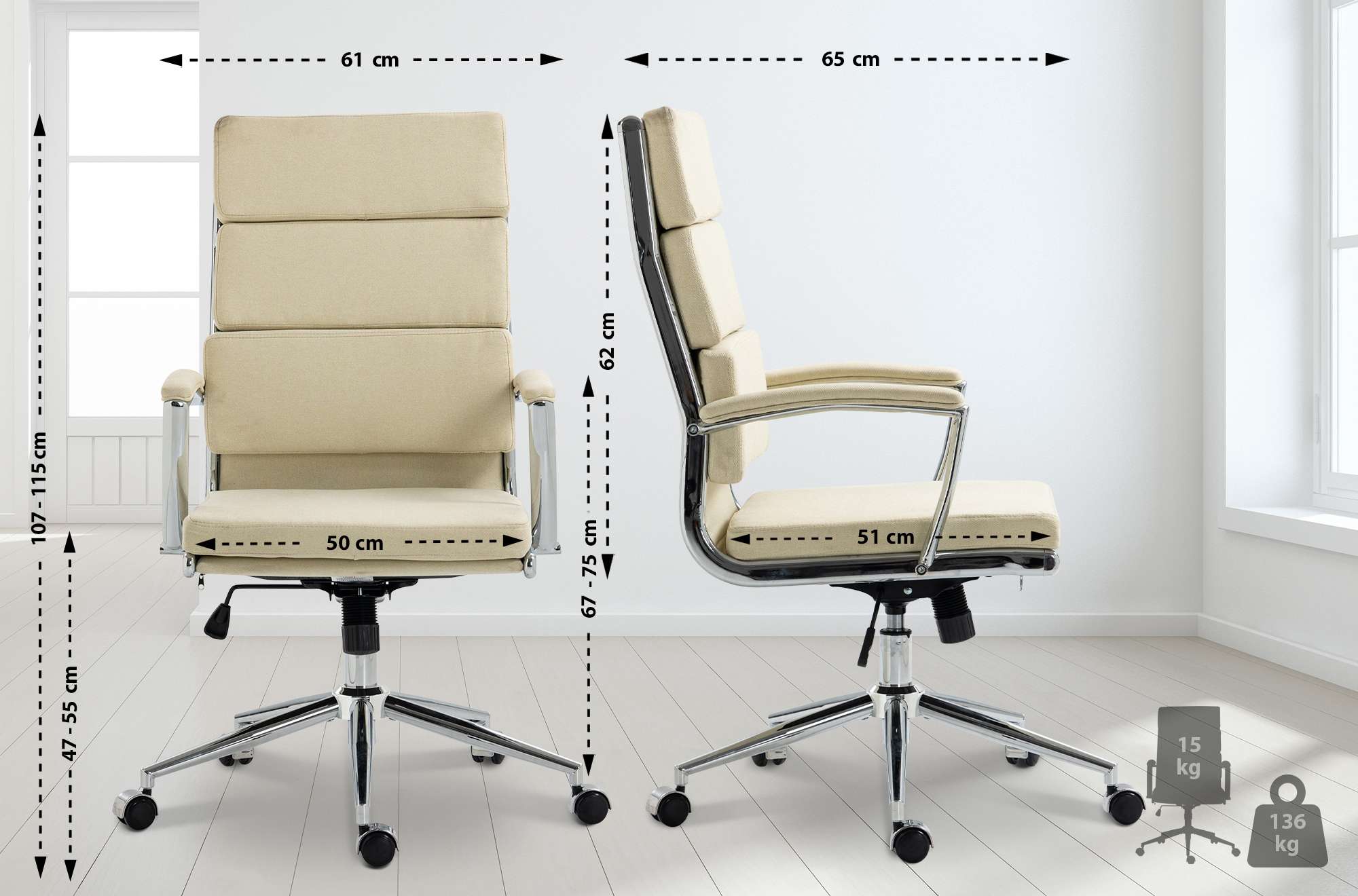 Bürostuhl Cleveland