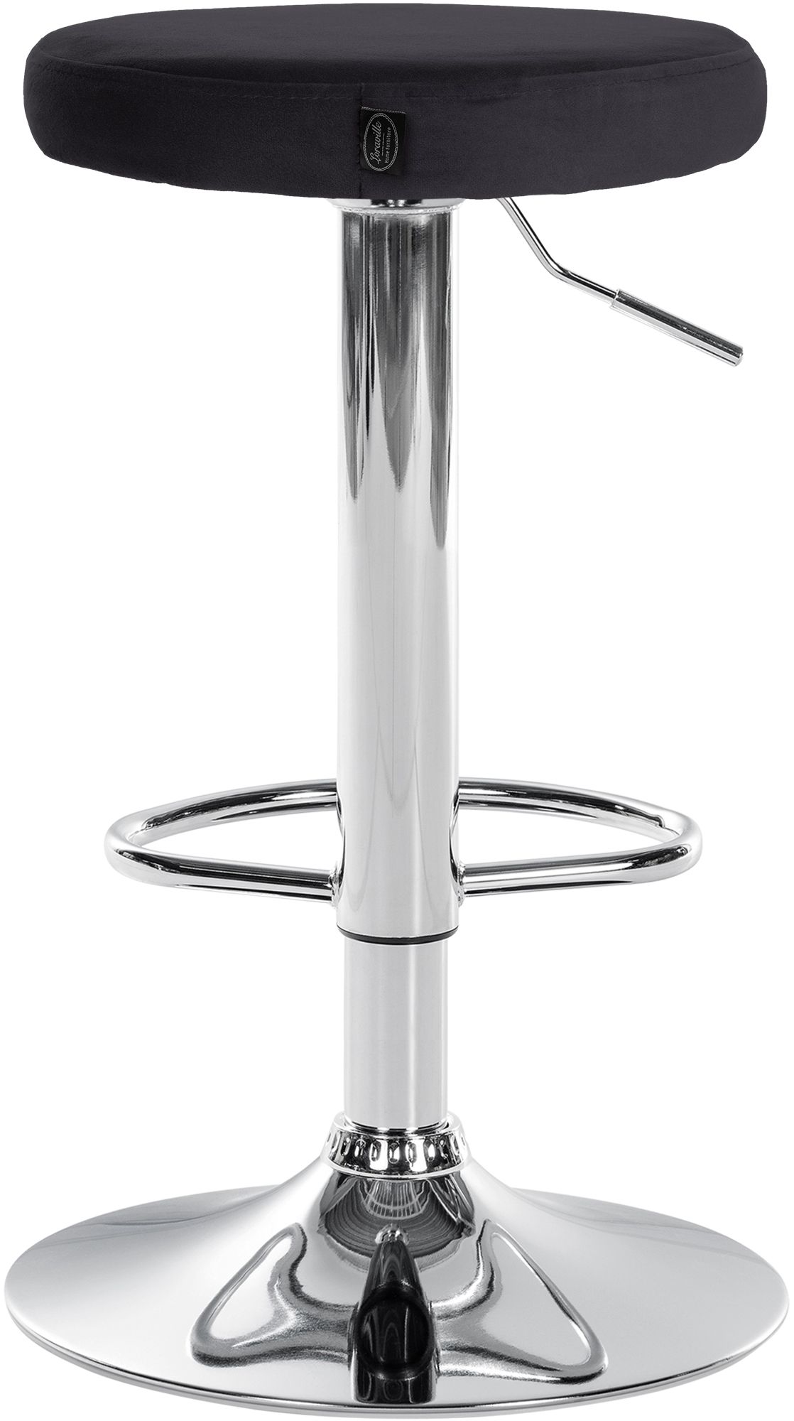 2er Set Barhocker Ponte Samt