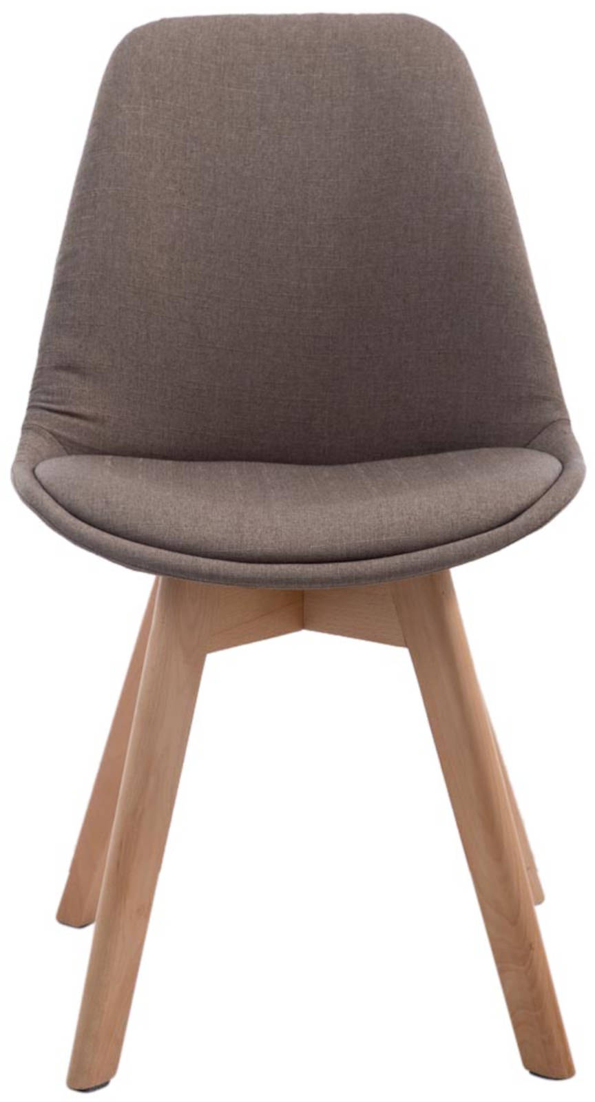 4er Set Besucherstühle Borneo V2 Stoff