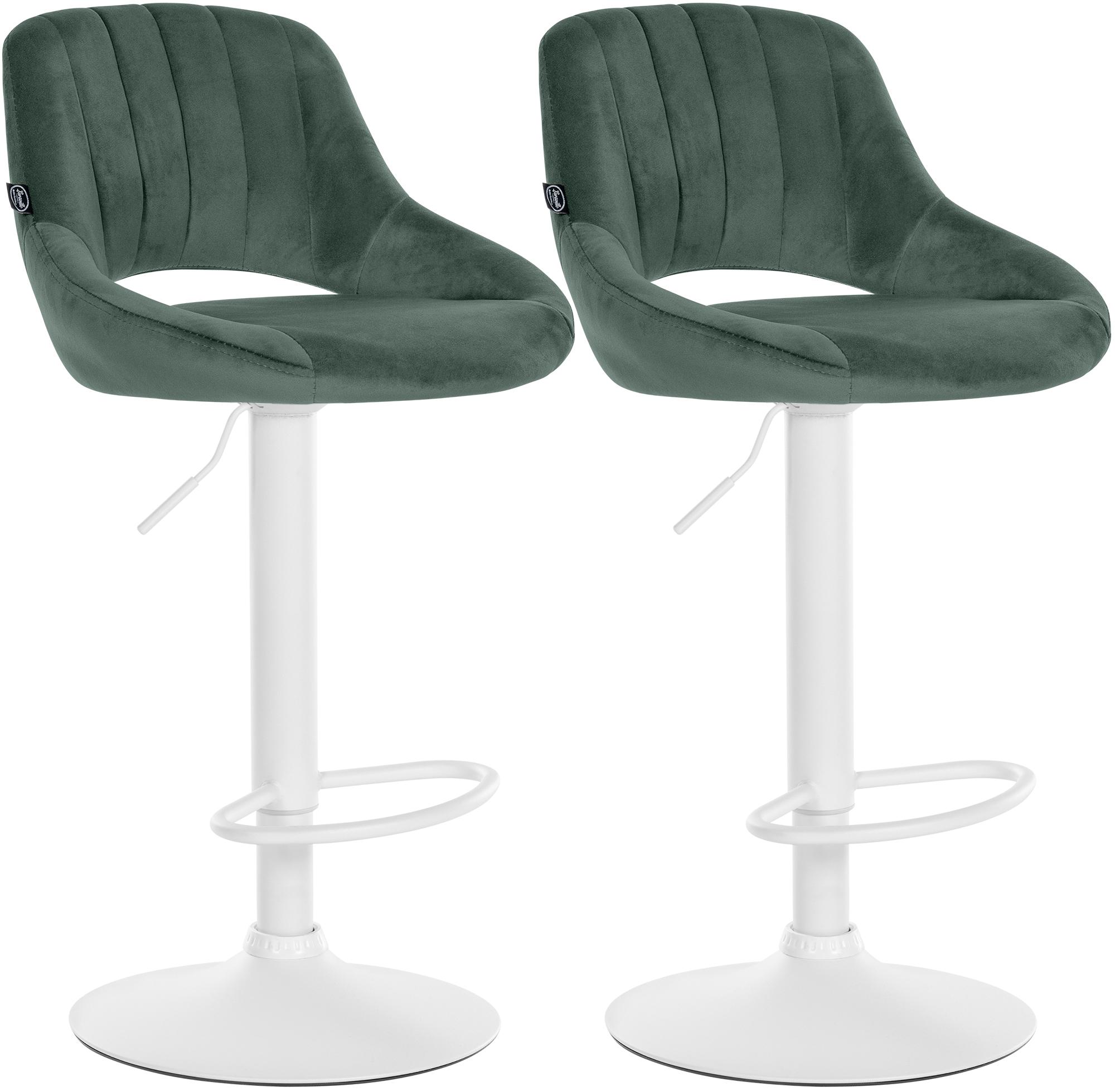 2er Set Barhocker Milet Samt