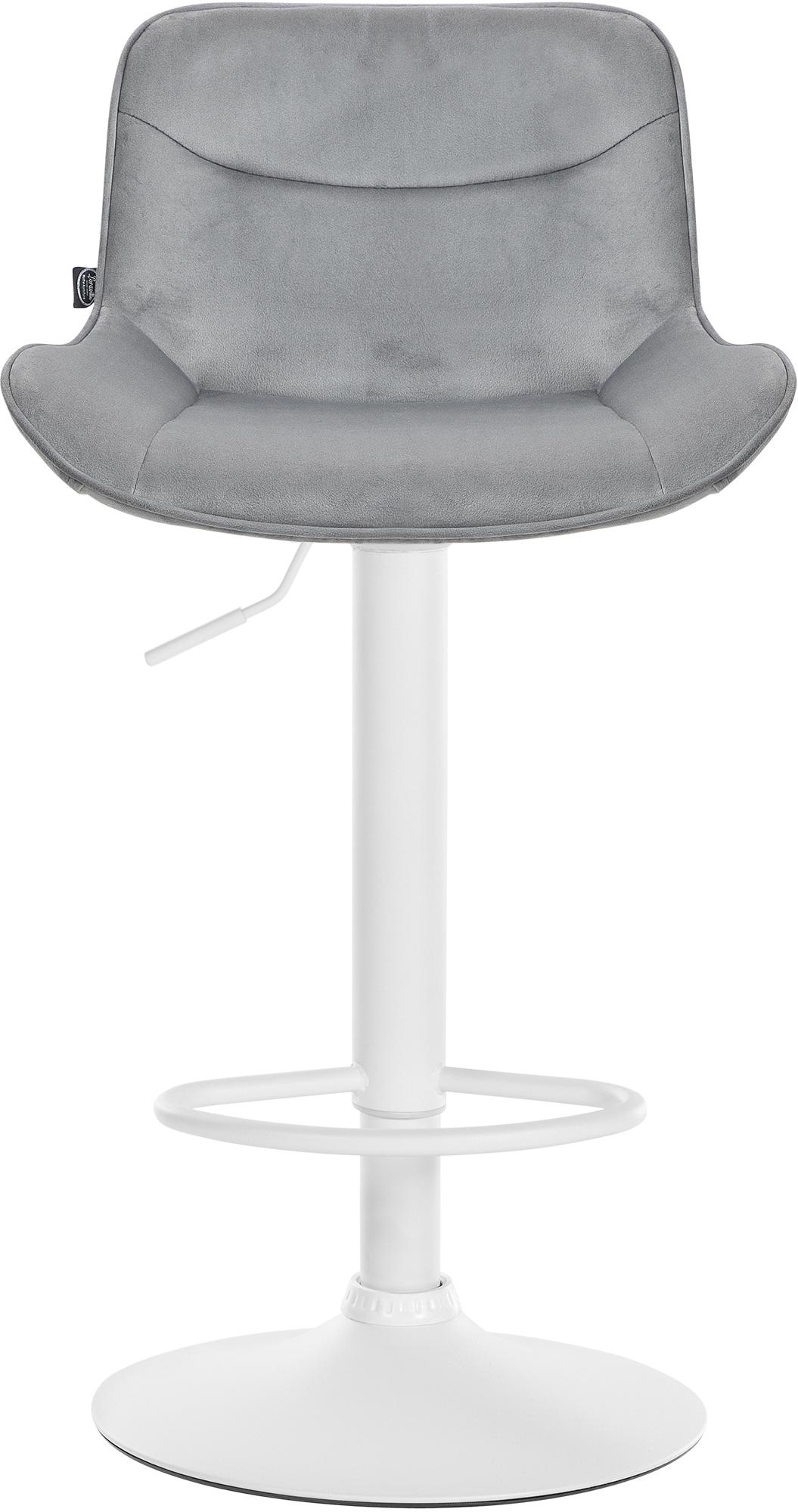2er Set Barhocker Vonore Samt