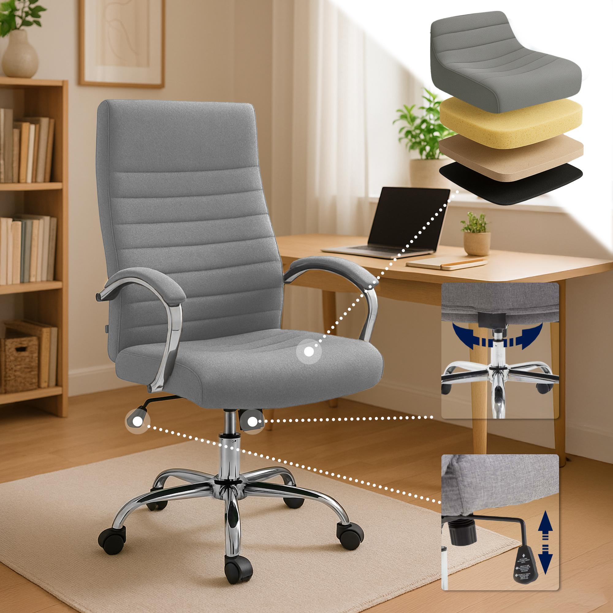 Bürostuhl Valais Stoff
