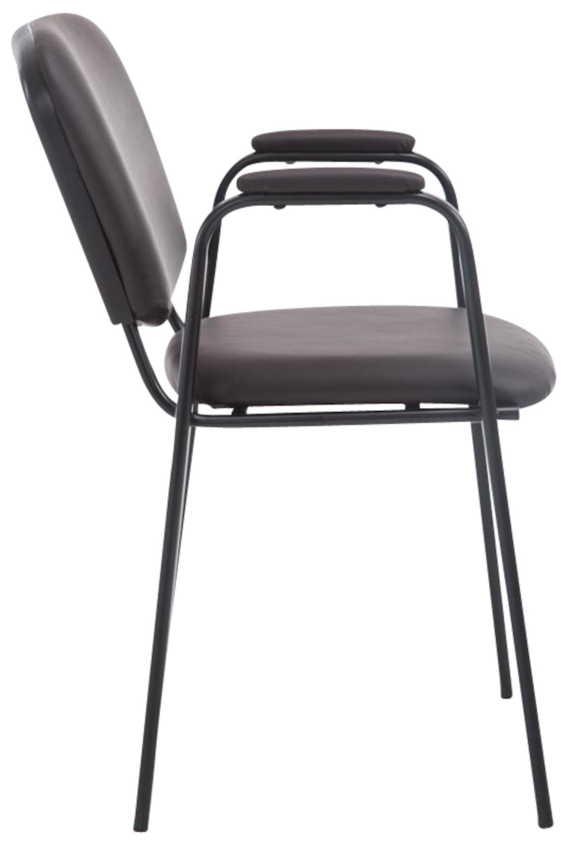 4er Set Stapelstühle Ken Pro Kunstleder