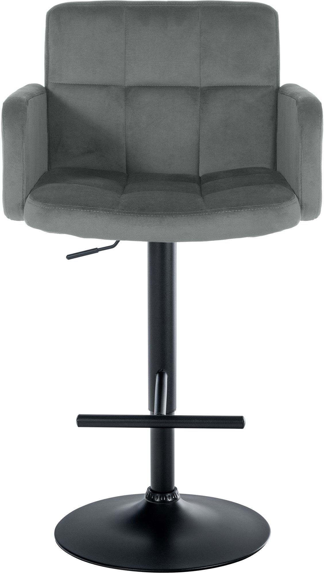 2er Set Barhocker Los Angeles Samt