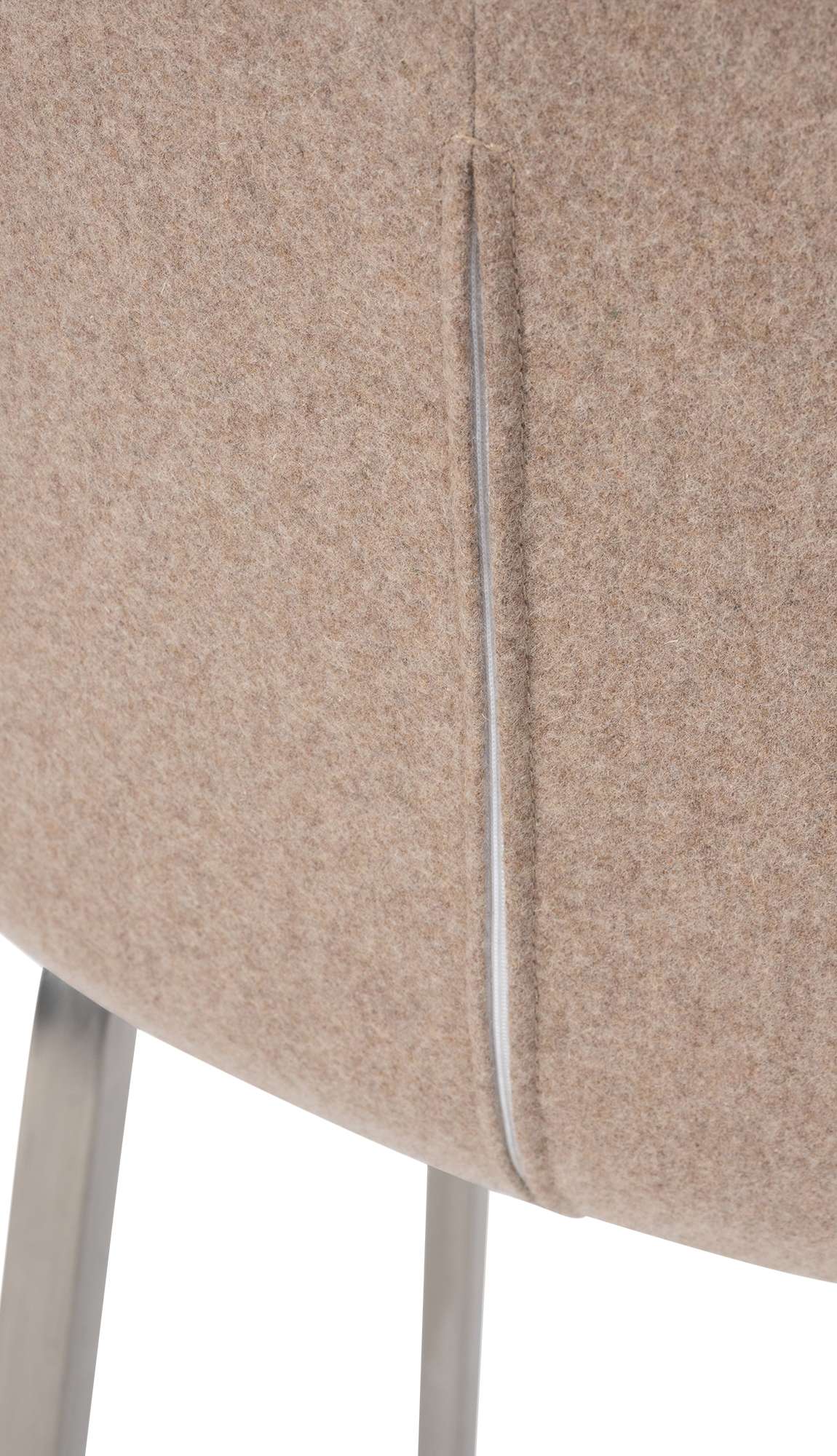 Barhocker Monea Filz mit Vierfußgestell