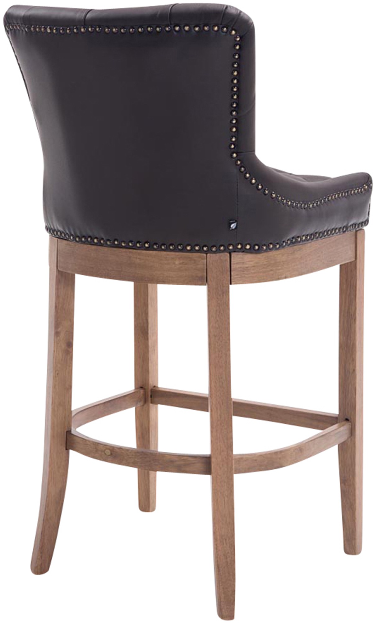 Barhocker Lakewood Echtleder, Antik-hell